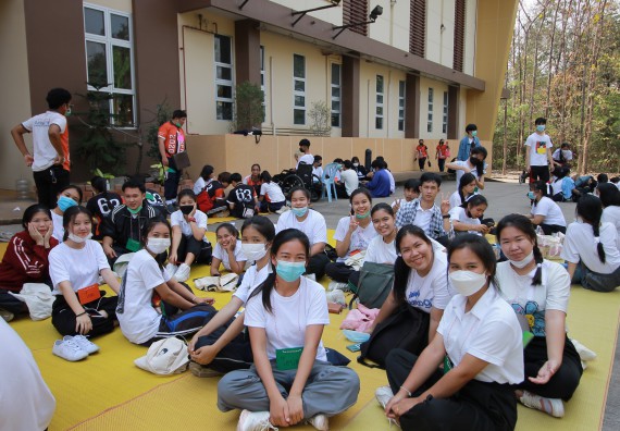 ภาพกิจกรรม  สโมสรนักศึกษาคณะวิทยาศาสตร์และเทคโนโลยี จัดโครงการพัฒนานักศึกษาคณะวิทยาศาสตร์และเทคโนโลยี มหาวิทยาลัยราชภัฏกําแพงเพชร ประจําปีงบประมาณ 2565