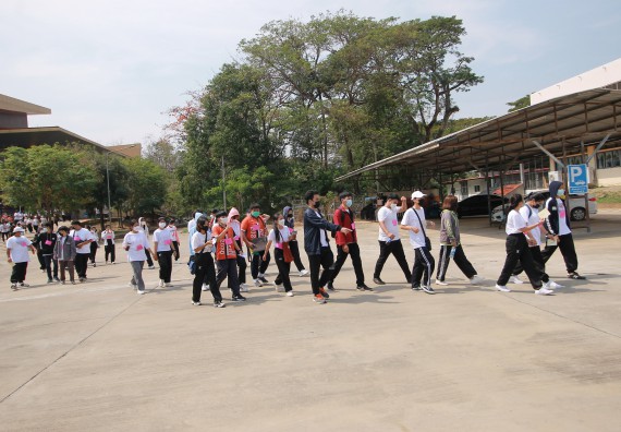 ภาพกิจกรรม  สโมสรนักศึกษาคณะวิทยาศาสตร์และเทคโนโลยี จัดโครงการพัฒนานักศึกษาคณะวิทยาศาสตร์และเทคโนโลยี มหาวิทยาลัยราชภัฏกําแพงเพชร ประจําปีงบประมาณ 2565