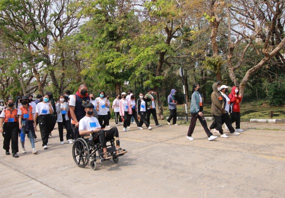 ภาพกิจกรรม  สโมสรนักศึกษาคณะวิทยาศาสตร์และเทคโนโลยี จัดโครงการพัฒนานักศึกษาคณะวิทยาศาสตร์และเทคโนโลยี มหาวิทยาลัยราชภัฏกําแพงเพชร ประจําปีงบประมาณ 2565