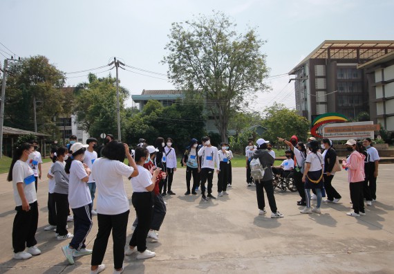 ภาพกิจกรรม  สโมสรนักศึกษาคณะวิทยาศาสตร์และเทคโนโลยี จัดโครงการพัฒนานักศึกษาคณะวิทยาศาสตร์และเทคโนโลยี มหาวิทยาลัยราชภัฏกําแพงเพชร ประจําปีงบประมาณ 2565