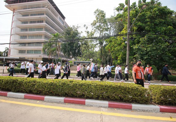 ภาพกิจกรรม  สโมสรนักศึกษาคณะวิทยาศาสตร์และเทคโนโลยี จัดโครงการพัฒนานักศึกษาคณะวิทยาศาสตร์และเทคโนโลยี มหาวิทยาลัยราชภัฏกําแพงเพชร ประจําปีงบประมาณ 2565