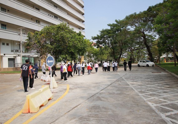 ภาพกิจกรรม  สโมสรนักศึกษาคณะวิทยาศาสตร์และเทคโนโลยี จัดโครงการพัฒนานักศึกษาคณะวิทยาศาสตร์และเทคโนโลยี มหาวิทยาลัยราชภัฏกําแพงเพชร ประจําปีงบประมาณ 2565