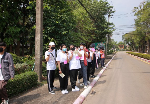 ภาพกิจกรรม  สโมสรนักศึกษาคณะวิทยาศาสตร์และเทคโนโลยี จัดโครงการพัฒนานักศึกษาคณะวิทยาศาสตร์และเทคโนโลยี มหาวิทยาลัยราชภัฏกําแพงเพชร ประจําปีงบประมาณ 2565