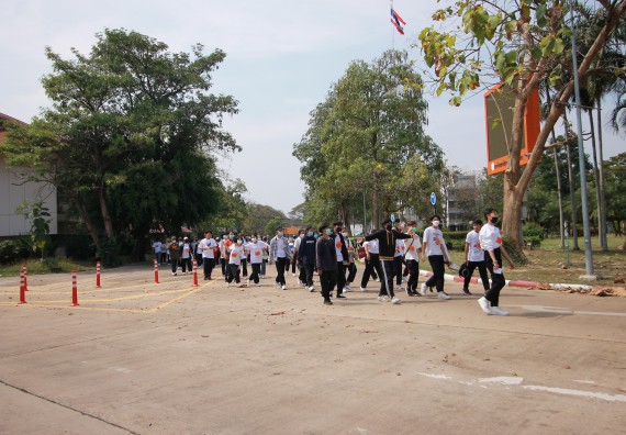 ภาพกิจกรรม  สโมสรนักศึกษาคณะวิทยาศาสตร์และเทคโนโลยี จัดโครงการพัฒนานักศึกษาคณะวิทยาศาสตร์และเทคโนโลยี มหาวิทยาลัยราชภัฏกําแพงเพชร ประจําปีงบประมาณ 2565