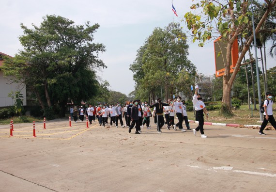 ภาพกิจกรรม  สโมสรนักศึกษาคณะวิทยาศาสตร์และเทคโนโลยี จัดโครงการพัฒนานักศึกษาคณะวิทยาศาสตร์และเทคโนโลยี มหาวิทยาลัยราชภัฏกําแพงเพชร ประจําปีงบประมาณ 2565