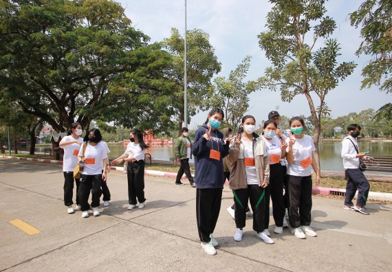 ภาพกิจกรรม  สโมสรนักศึกษาคณะวิทยาศาสตร์และเทคโนโลยี จัดโครงการพัฒนานักศึกษาคณะวิทยาศาสตร์และเทคโนโลยี มหาวิทยาลัยราชภัฏกําแพงเพชร ประจําปีงบประมาณ 2565