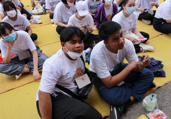 ภาพกิจกรรม  สโมสรนักศึกษาคณะวิทยาศาสตร์และเทคโนโลยี จัดโครงการพัฒนานักศึกษาคณะวิทยาศาสตร์และเทคโนโลยี มหาวิทยาลัยราชภัฏกําแพงเพชร ประจําปีงบประมาณ 2565