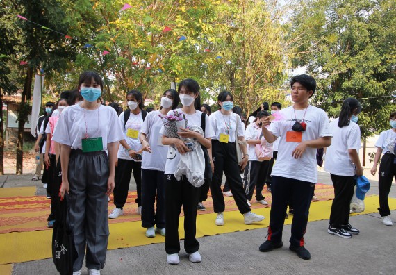 ภาพกิจกรรม  สโมสรนักศึกษาคณะวิทยาศาสตร์และเทคโนโลยี จัดโครงการพัฒนานักศึกษาคณะวิทยาศาสตร์และเทคโนโลยี มหาวิทยาลัยราชภัฏกําแพงเพชร ประจําปีงบประมาณ 2565