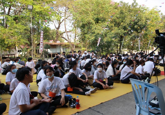 ภาพกิจกรรม  สโมสรนักศึกษาคณะวิทยาศาสตร์และเทคโนโลยี จัดโครงการพัฒนานักศึกษาคณะวิทยาศาสตร์และเทคโนโลยี มหาวิทยาลัยราชภัฏกําแพงเพชร ประจําปีงบประมาณ 2565