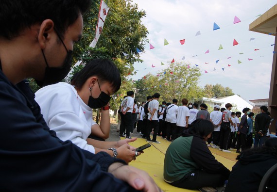 ภาพกิจกรรม  สโมสรนักศึกษาคณะวิทยาศาสตร์และเทคโนโลยี จัดโครงการพัฒนานักศึกษาคณะวิทยาศาสตร์และเทคโนโลยี มหาวิทยาลัยราชภัฏกําแพงเพชร ประจําปีงบประมาณ 2565