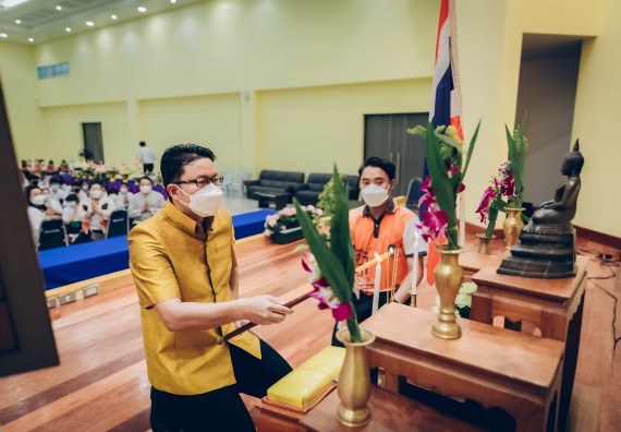 ภาพกิจกรรม  สโมสรนักศึกษาคณะวิทยาศาสตร์และเทคโนโลยี จัดโครงการพัฒนานักศึกษาคณะวิทยาศาสตร์และเทคโนโลยี มหาวิทยาลัยราชภัฏกําแพงเพชร ประจําปีงบประมาณ 2565