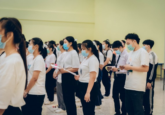 ภาพกิจกรรม  สโมสรนักศึกษาคณะวิทยาศาสตร์และเทคโนโลยี จัดโครงการพัฒนานักศึกษาคณะวิทยาศาสตร์และเทคโนโลยี มหาวิทยาลัยราชภัฏกําแพงเพชร ประจําปีงบประมาณ 2565