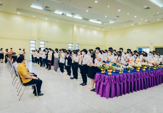 ภาพกิจกรรม  สโมสรนักศึกษาคณะวิทยาศาสตร์และเทคโนโลยี จัดโครงการพัฒนานักศึกษาคณะวิทยาศาสตร์และเทคโนโลยี มหาวิทยาลัยราชภัฏกําแพงเพชร ประจําปีงบประมาณ 2565