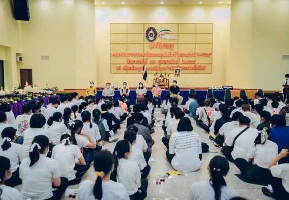 ภาพกิจกรรม  สโมสรนักศึกษาคณะวิทยาศาสตร์และเทคโนโลยี จัดโครงการพัฒนานักศึกษาคณะวิทยาศาสตร์และเทคโนโลยี มหาวิทยาลัยราชภัฏกําแพงเพชร ประจําปีงบประมาณ 2565