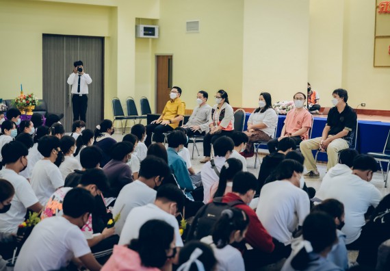 ภาพกิจกรรม  สโมสรนักศึกษาคณะวิทยาศาสตร์และเทคโนโลยี จัดโครงการพัฒนานักศึกษาคณะวิทยาศาสตร์และเทคโนโลยี มหาวิทยาลัยราชภัฏกําแพงเพชร ประจําปีงบประมาณ 2565