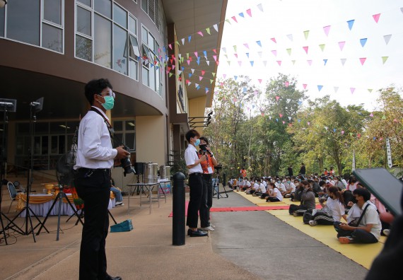 ภาพกิจกรรม  สโมสรนักศึกษาคณะวิทยาศาสตร์และเทคโนโลยี จัดโครงการพัฒนานักศึกษาคณะวิทยาศาสตร์และเทคโนโลยี มหาวิทยาลัยราชภัฏกําแพงเพชร ประจําปีงบประมาณ 2565