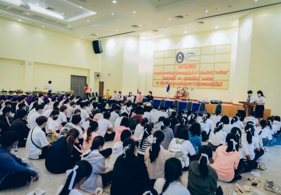 ภาพกิจกรรม  สโมสรนักศึกษาคณะวิทยาศาสตร์และเทคโนโลยี จัดโครงการพัฒนานักศึกษาคณะวิทยาศาสตร์และเทคโนโลยี มหาวิทยาลัยราชภัฏกําแพงเพชร ประจําปีงบประมาณ 2565