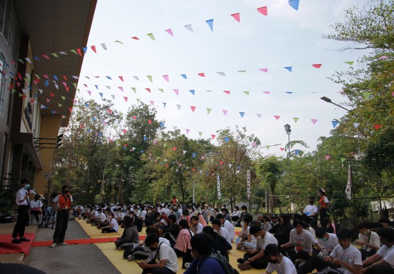 ภาพกิจกรรม  สโมสรนักศึกษาคณะวิทยาศาสตร์และเทคโนโลยี จัดโครงการพัฒนานักศึกษาคณะวิทยาศาสตร์และเทคโนโลยี มหาวิทยาลัยราชภัฏกําแพงเพชร ประจําปีงบประมาณ 2565