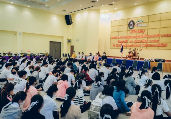 ภาพกิจกรรม  สโมสรนักศึกษาคณะวิทยาศาสตร์และเทคโนโลยี จัดโครงการพัฒนานักศึกษาคณะวิทยาศาสตร์และเทคโนโลยี มหาวิทยาลัยราชภัฏกําแพงเพชร ประจําปีงบประมาณ 2565