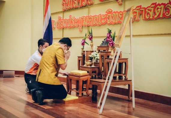 ภาพกิจกรรม  สโมสรนักศึกษาคณะวิทยาศาสตร์และเทคโนโลยี จัดโครงการพัฒนานักศึกษาคณะวิทยาศาสตร์และเทคโนโลยี มหาวิทยาลัยราชภัฏกําแพงเพชร ประจําปีงบประมาณ 2565