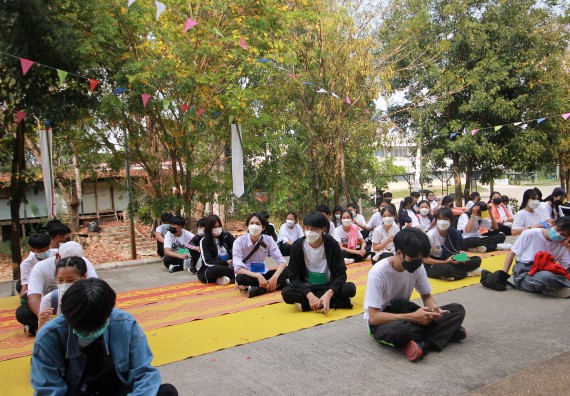 ภาพกิจกรรม  สโมสรนักศึกษาคณะวิทยาศาสตร์และเทคโนโลยี จัดโครงการพัฒนานักศึกษาคณะวิทยาศาสตร์และเทคโนโลยี มหาวิทยาลัยราชภัฏกําแพงเพชร ประจําปีงบประมาณ 2565