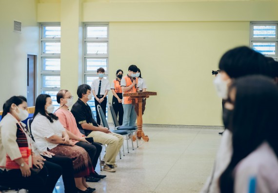 ภาพกิจกรรม  สโมสรนักศึกษาคณะวิทยาศาสตร์และเทคโนโลยี จัดโครงการพัฒนานักศึกษาคณะวิทยาศาสตร์และเทคโนโลยี มหาวิทยาลัยราชภัฏกําแพงเพชร ประจําปีงบประมาณ 2565