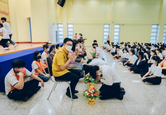 ภาพกิจกรรม  สโมสรนักศึกษาคณะวิทยาศาสตร์และเทคโนโลยี จัดโครงการพัฒนานักศึกษาคณะวิทยาศาสตร์และเทคโนโลยี มหาวิทยาลัยราชภัฏกําแพงเพชร ประจําปีงบประมาณ 2565