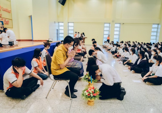 ภาพกิจกรรม  สโมสรนักศึกษาคณะวิทยาศาสตร์และเทคโนโลยี จัดโครงการพัฒนานักศึกษาคณะวิทยาศาสตร์และเทคโนโลยี มหาวิทยาลัยราชภัฏกําแพงเพชร ประจําปีงบประมาณ 2565