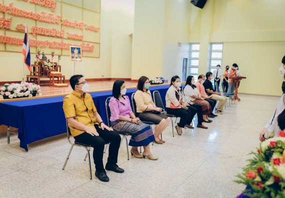 ภาพกิจกรรม  สโมสรนักศึกษาคณะวิทยาศาสตร์และเทคโนโลยี จัดโครงการพัฒนานักศึกษาคณะวิทยาศาสตร์และเทคโนโลยี มหาวิทยาลัยราชภัฏกําแพงเพชร ประจําปีงบประมาณ 2565