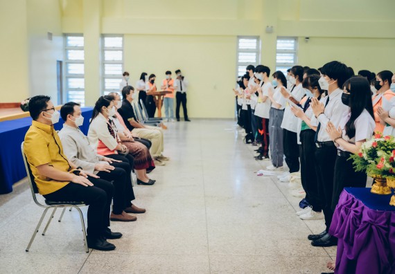 ภาพกิจกรรม  สโมสรนักศึกษาคณะวิทยาศาสตร์และเทคโนโลยี จัดโครงการพัฒนานักศึกษาคณะวิทยาศาสตร์และเทคโนโลยี มหาวิทยาลัยราชภัฏกําแพงเพชร ประจําปีงบประมาณ 2565