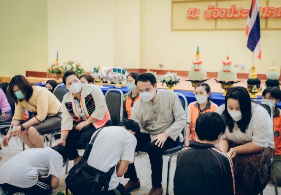 ภาพกิจกรรม  สโมสรนักศึกษาคณะวิทยาศาสตร์และเทคโนโลยี จัดโครงการพัฒนานักศึกษาคณะวิทยาศาสตร์และเทคโนโลยี มหาวิทยาลัยราชภัฏกําแพงเพชร ประจําปีงบประมาณ 2565