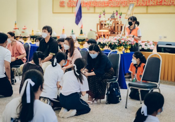 ภาพกิจกรรม  สโมสรนักศึกษาคณะวิทยาศาสตร์และเทคโนโลยี จัดโครงการพัฒนานักศึกษาคณะวิทยาศาสตร์และเทคโนโลยี มหาวิทยาลัยราชภัฏกําแพงเพชร ประจําปีงบประมาณ 2565