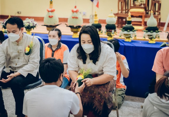 ภาพกิจกรรม  สโมสรนักศึกษาคณะวิทยาศาสตร์และเทคโนโลยี จัดโครงการพัฒนานักศึกษาคณะวิทยาศาสตร์และเทคโนโลยี มหาวิทยาลัยราชภัฏกําแพงเพชร ประจําปีงบประมาณ 2565