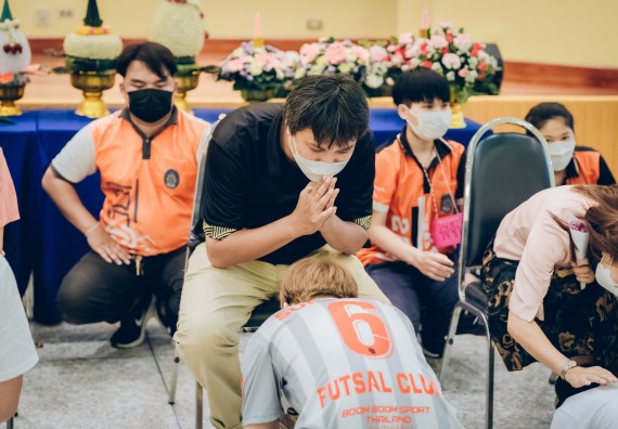 ภาพกิจกรรม  สโมสรนักศึกษาคณะวิทยาศาสตร์และเทคโนโลยี จัดโครงการพัฒนานักศึกษาคณะวิทยาศาสตร์และเทคโนโลยี มหาวิทยาลัยราชภัฏกําแพงเพชร ประจําปีงบประมาณ 2565