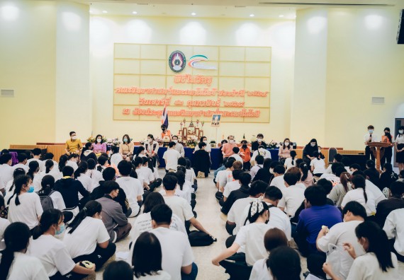 ภาพกิจกรรม  สโมสรนักศึกษาคณะวิทยาศาสตร์และเทคโนโลยี จัดโครงการพัฒนานักศึกษาคณะวิทยาศาสตร์และเทคโนโลยี มหาวิทยาลัยราชภัฏกําแพงเพชร ประจําปีงบประมาณ 2565