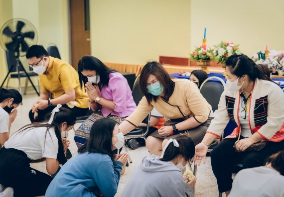 ภาพกิจกรรม  สโมสรนักศึกษาคณะวิทยาศาสตร์และเทคโนโลยี จัดโครงการพัฒนานักศึกษาคณะวิทยาศาสตร์และเทคโนโลยี มหาวิทยาลัยราชภัฏกําแพงเพชร ประจําปีงบประมาณ 2565