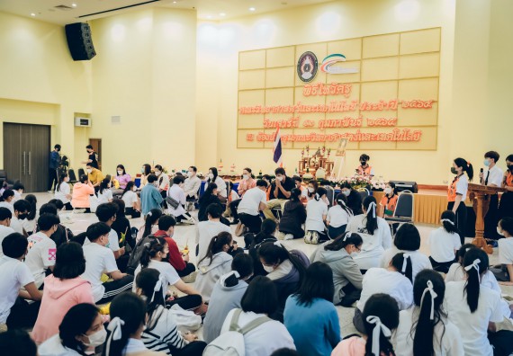 ภาพกิจกรรม  สโมสรนักศึกษาคณะวิทยาศาสตร์และเทคโนโลยี จัดโครงการพัฒนานักศึกษาคณะวิทยาศาสตร์และเทคโนโลยี มหาวิทยาลัยราชภัฏกําแพงเพชร ประจําปีงบประมาณ 2565