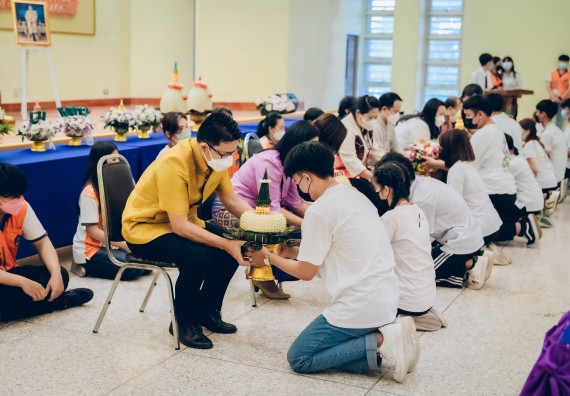 ภาพกิจกรรม  สโมสรนักศึกษาคณะวิทยาศาสตร์และเทคโนโลยี จัดโครงการพัฒนานักศึกษาคณะวิทยาศาสตร์และเทคโนโลยี มหาวิทยาลัยราชภัฏกําแพงเพชร ประจําปีงบประมาณ 2565