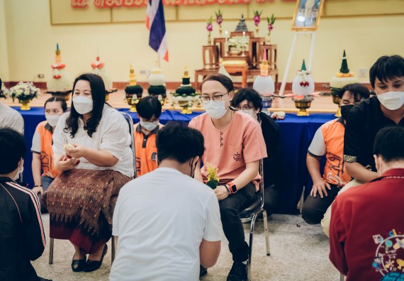 ภาพกิจกรรม  สโมสรนักศึกษาคณะวิทยาศาสตร์และเทคโนโลยี จัดโครงการพัฒนานักศึกษาคณะวิทยาศาสตร์และเทคโนโลยี มหาวิทยาลัยราชภัฏกําแพงเพชร ประจําปีงบประมาณ 2565