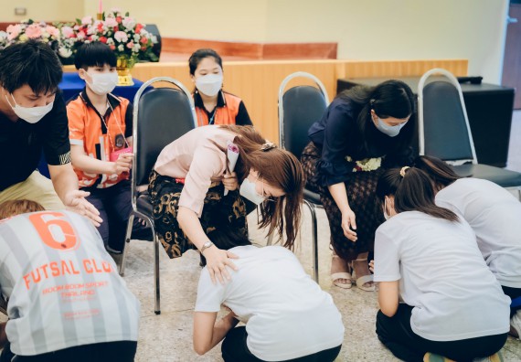 ภาพกิจกรรม  สโมสรนักศึกษาคณะวิทยาศาสตร์และเทคโนโลยี จัดโครงการพัฒนานักศึกษาคณะวิทยาศาสตร์และเทคโนโลยี มหาวิทยาลัยราชภัฏกําแพงเพชร ประจําปีงบประมาณ 2565