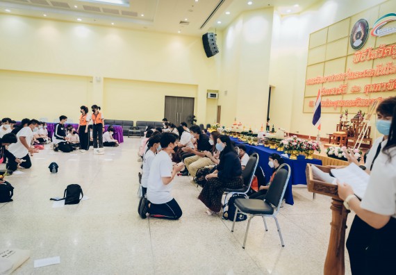 ภาพกิจกรรม  สโมสรนักศึกษาคณะวิทยาศาสตร์และเทคโนโลยี จัดโครงการพัฒนานักศึกษาคณะวิทยาศาสตร์และเทคโนโลยี มหาวิทยาลัยราชภัฏกําแพงเพชร ประจําปีงบประมาณ 2565