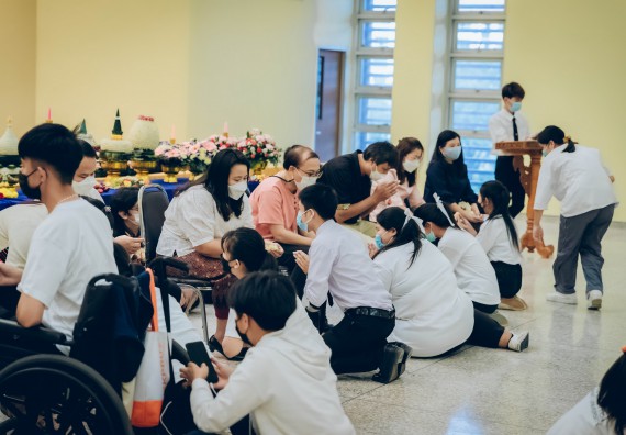 ภาพกิจกรรม  สโมสรนักศึกษาคณะวิทยาศาสตร์และเทคโนโลยี จัดโครงการพัฒนานักศึกษาคณะวิทยาศาสตร์และเทคโนโลยี มหาวิทยาลัยราชภัฏกําแพงเพชร ประจําปีงบประมาณ 2565