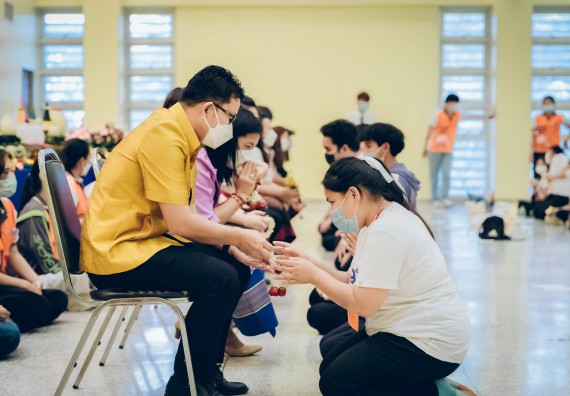 ภาพกิจกรรม  สโมสรนักศึกษาคณะวิทยาศาสตร์และเทคโนโลยี จัดโครงการพัฒนานักศึกษาคณะวิทยาศาสตร์และเทคโนโลยี มหาวิทยาลัยราชภัฏกําแพงเพชร ประจําปีงบประมาณ 2565