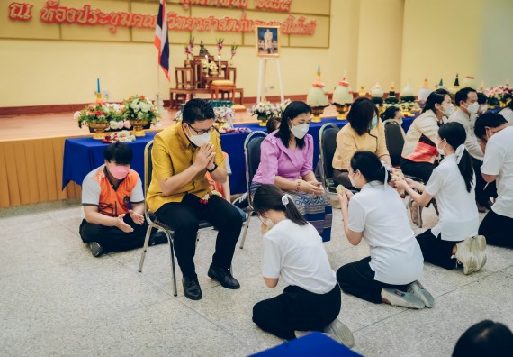 ภาพกิจกรรม  สโมสรนักศึกษาคณะวิทยาศาสตร์และเทคโนโลยี จัดโครงการพัฒนานักศึกษาคณะวิทยาศาสตร์และเทคโนโลยี มหาวิทยาลัยราชภัฏกําแพงเพชร ประจําปีงบประมาณ 2565