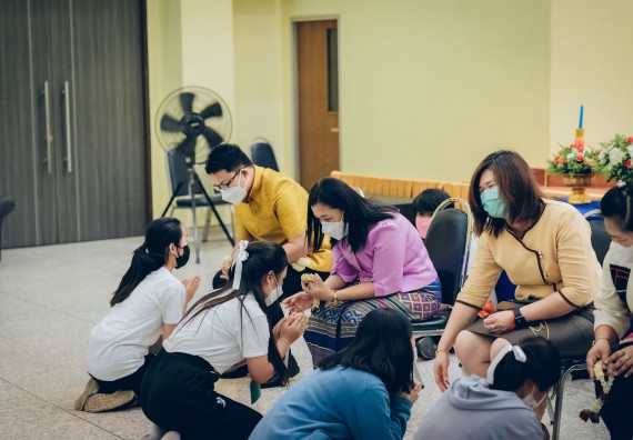 ภาพกิจกรรม  สโมสรนักศึกษาคณะวิทยาศาสตร์และเทคโนโลยี จัดโครงการพัฒนานักศึกษาคณะวิทยาศาสตร์และเทคโนโลยี มหาวิทยาลัยราชภัฏกําแพงเพชร ประจําปีงบประมาณ 2565