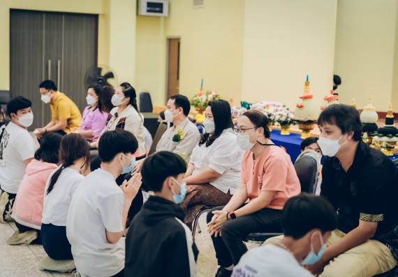 ภาพกิจกรรม  สโมสรนักศึกษาคณะวิทยาศาสตร์และเทคโนโลยี จัดโครงการพัฒนานักศึกษาคณะวิทยาศาสตร์และเทคโนโลยี มหาวิทยาลัยราชภัฏกําแพงเพชร ประจําปีงบประมาณ 2565