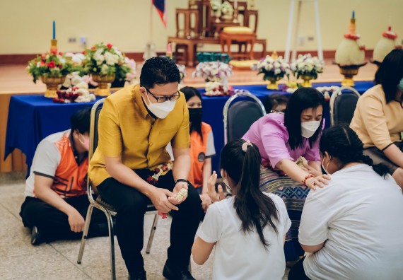 ภาพกิจกรรม  สโมสรนักศึกษาคณะวิทยาศาสตร์และเทคโนโลยี จัดโครงการพัฒนานักศึกษาคณะวิทยาศาสตร์และเทคโนโลยี มหาวิทยาลัยราชภัฏกําแพงเพชร ประจําปีงบประมาณ 2565