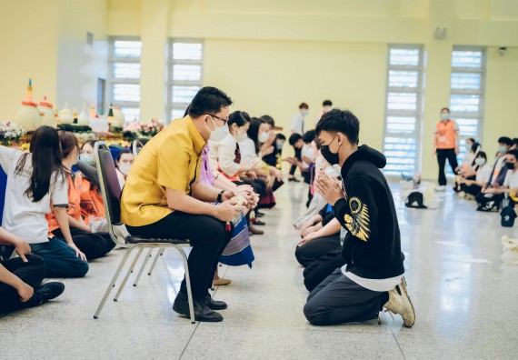 ภาพกิจกรรม  สโมสรนักศึกษาคณะวิทยาศาสตร์และเทคโนโลยี จัดโครงการพัฒนานักศึกษาคณะวิทยาศาสตร์และเทคโนโลยี มหาวิทยาลัยราชภัฏกําแพงเพชร ประจําปีงบประมาณ 2565