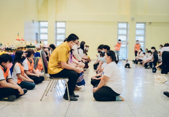 ภาพกิจกรรม  สโมสรนักศึกษาคณะวิทยาศาสตร์และเทคโนโลยี จัดโครงการพัฒนานักศึกษาคณะวิทยาศาสตร์และเทคโนโลยี มหาวิทยาลัยราชภัฏกําแพงเพชร ประจําปีงบประมาณ 2565