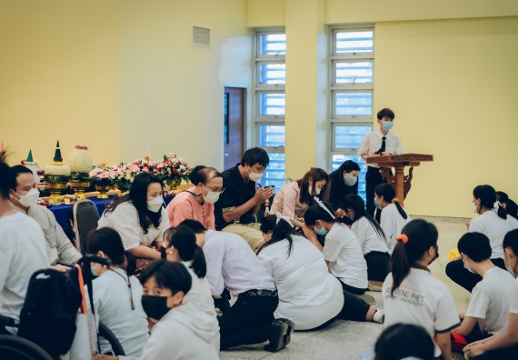 ภาพกิจกรรม  สโมสรนักศึกษาคณะวิทยาศาสตร์และเทคโนโลยี จัดโครงการพัฒนานักศึกษาคณะวิทยาศาสตร์และเทคโนโลยี มหาวิทยาลัยราชภัฏกําแพงเพชร ประจําปีงบประมาณ 2565